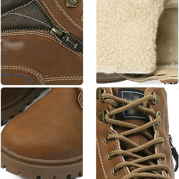 Men's Mid-Top Winter Snow Waterproof boots. brand new. - Picture 4 of 8